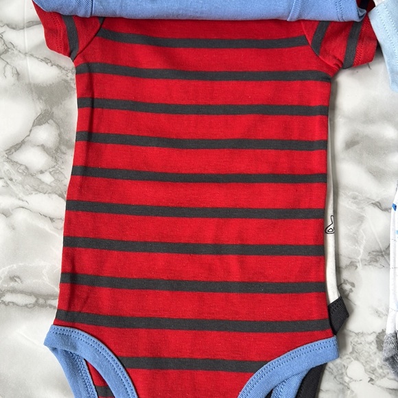 Carterās & Luvable Friends - Short-sleeved bodysuits - Boys - Picture 3 of 9